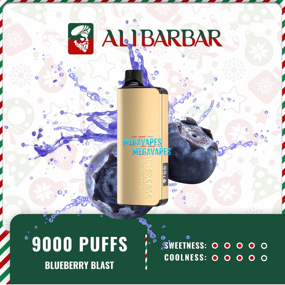Alibarbar-Ingot-9000-PUFFS-BLUEBERRY-BLAST19.jpg - Mega Vapes Australia
