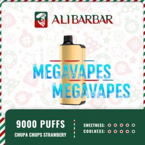 Order ALIBARBAR INGOT - CHUPA CHUPS STRAWBERRY (Up to 9000 Puffs) Near Me Now Only at Mega Vapes Store Australia