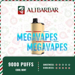 Buy ALIBARBAR INGOT - COOL MINT (Up to 9000 Puffs) now At Mega Vapes Store Australia