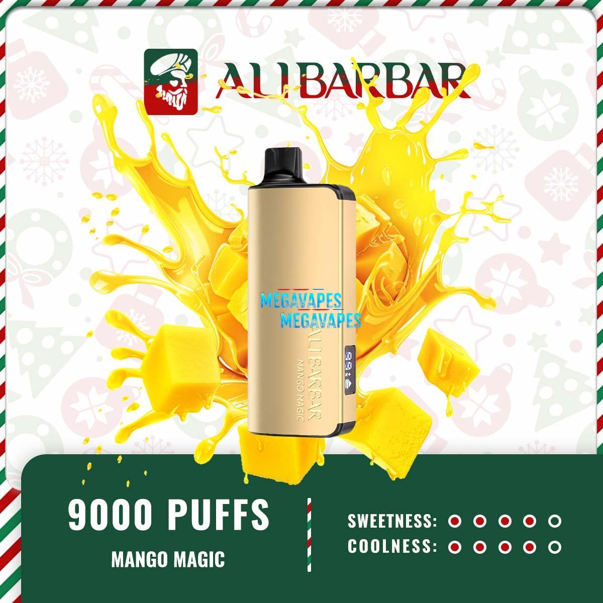 Alibarbar-Ingot-9000-PUFFS-MANGO-MAGIC56.jpg - Mega Vapes Australia