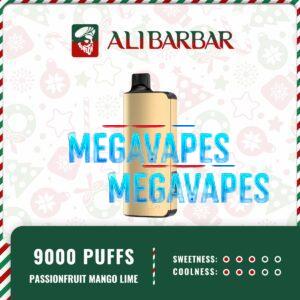 ALIBARBAR INGOT - PASSION FRUIT MANGO LIME (Up to 9000 Puffs)