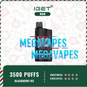 IGET BAR BLACKBERRY ICE – 3500 PUFFS