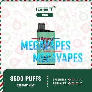 IGET BAR DYNAMIC MINT – 3500 PUFFS