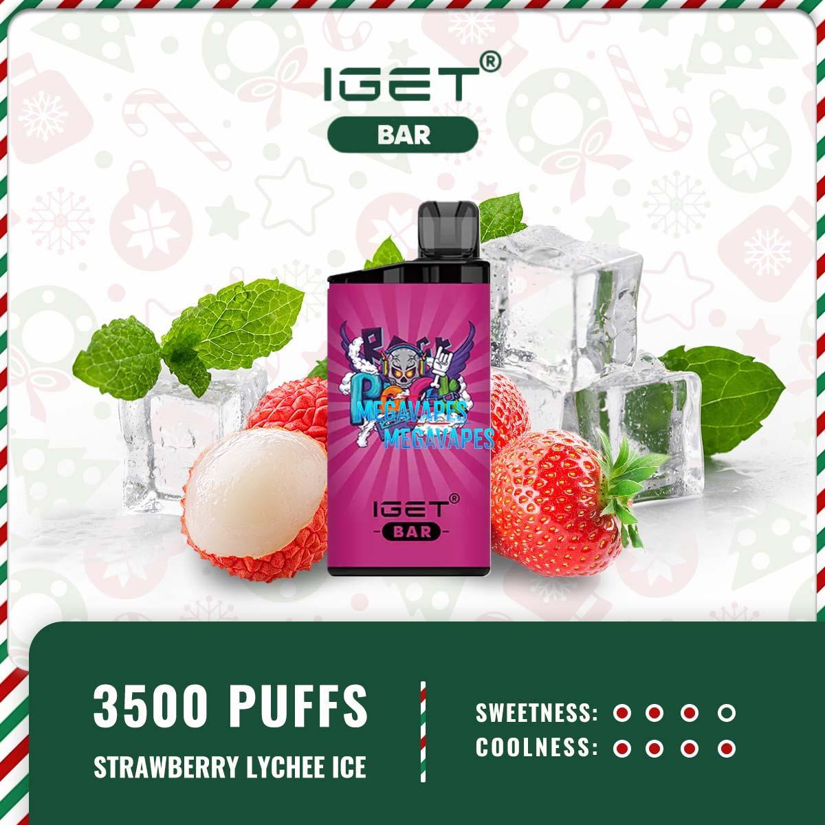 IGET-Bar-3500-Puffs-Strawberry-Lychee36.jpg - Mega Vapes Australia