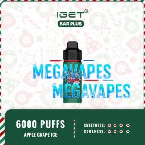 IGET BAR PLUS - APPLE GRAPE ICE