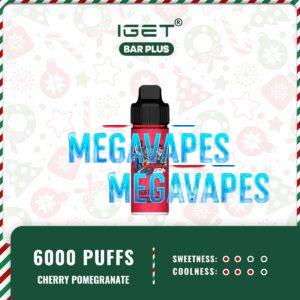 IGET BAR PLUS - CHERRY POMEGRANATE