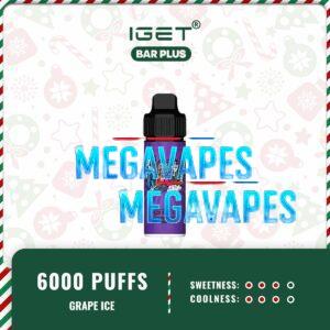 IGET BAR PLUS - GRAPE ICE