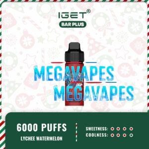 IGET BAR PLUS - LYCHEE WATERMELON