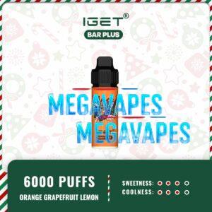 IGET BAR PLUS - ORANGE GRAPEFRUIT LEMON
