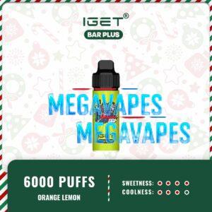 IGET BAR PLUS - ORANGE LEMON