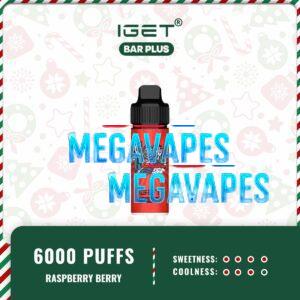 IGET BAR PLUS - RASPBERRY BERRY
