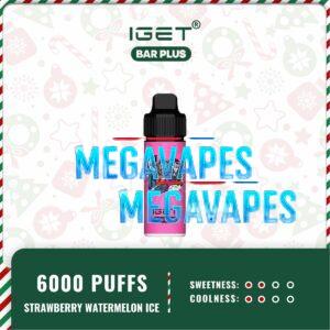 IGET BAR PLUS - STRAWBERRY WATERMELON ICE