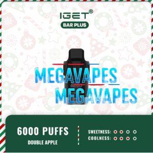 IGET-Bar-Plus-Pod-Only-6000-Puffs-Double-Apple51.jpg - Mega Vapes Australia