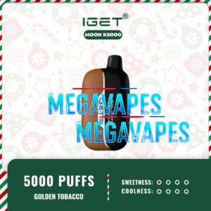 IGET MOON K5000 - GOLDEN TOBACCO