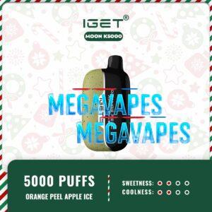IGET MOON K5000 - ORANGE PEEL APPLE ICE