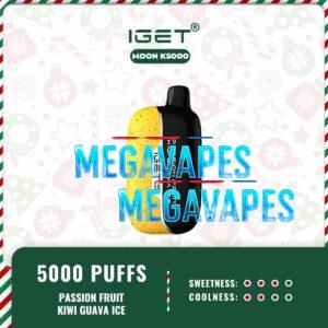 IGET MOON K5000 - PASSION FRUIT KIWI GUAVA ICE