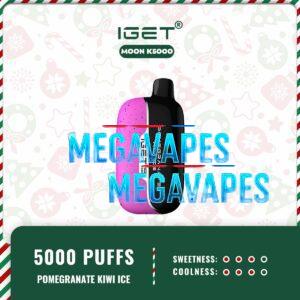 IGET MOON K5000 - POMEGRANATE KIWI ICE