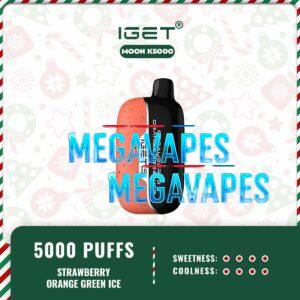 IGET MOON K5000 - STRAWBERRY ORANGE GREEN ICE