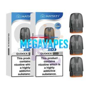 Hayati Quokka Replacement Pods – 2ml Refillable | 0.6Ω / 0.8Ω / 1.2Ω | 3-Pack | Mega Vapes Australia