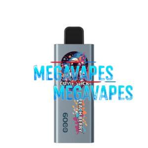 HQD CUVIE SLICK PEACH BERRY – 6000 PUFFS