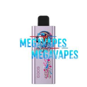 HQD CUVIE SLICK RASPBERRY GRAPE – 6000 PUFFS