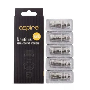 Aspire Nautilus BVC Coil – 0.7Ω / 1.6Ω / 1.8Ω | 5-Pack | Mega Vapes Australia