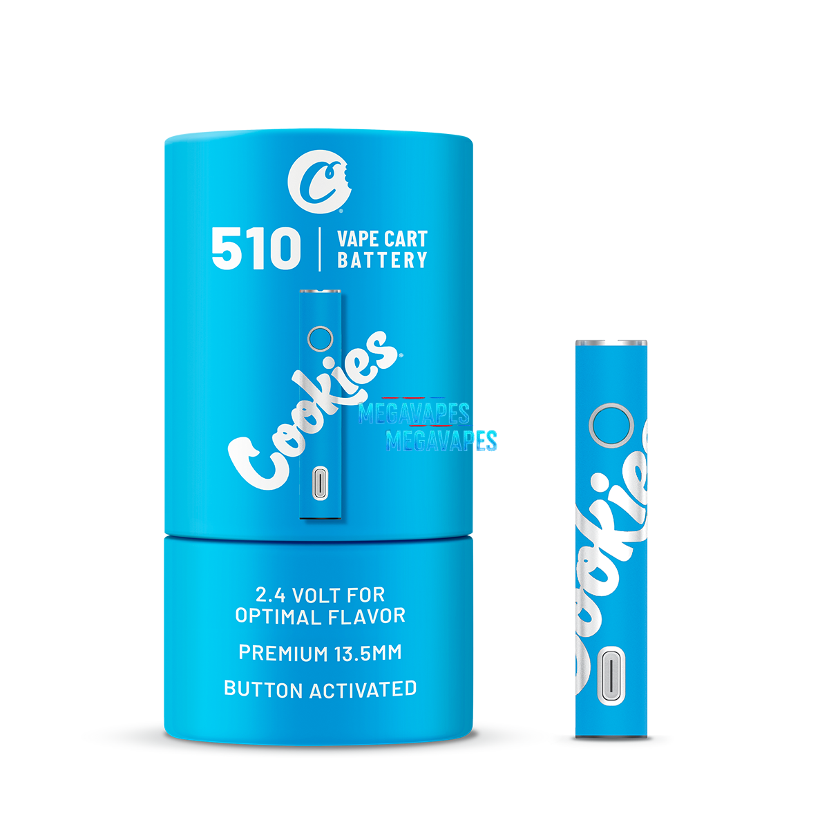Batterie 510 COOKIES Blue - Mega Vapes Australia Al Fakher Pro Max 12K Battery - Starting From $4.49