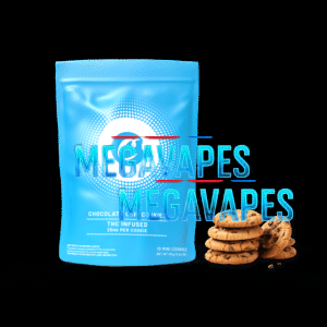 Cookies - Delta 9 Chocolate Chip Cookie 25mg - 10ct Bag - Mega Vapes Australia Al Fakher Pro Max 12K Battery - Starting From $4.49