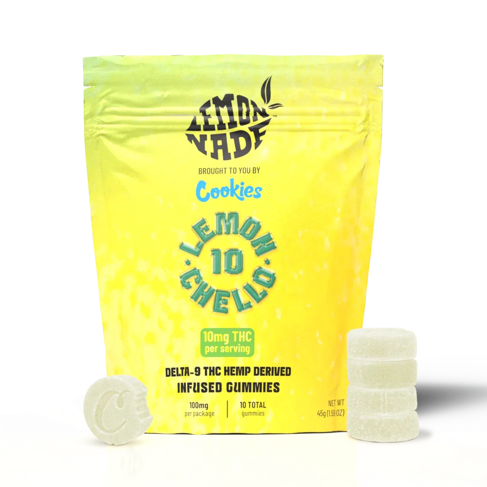 Cookies - Delta 9 Gummy 10mg - Lemonchello - 10ct Bag - Mega Vapes Australia Al Fakher Pro Max 12K Battery - Starting From $4.49