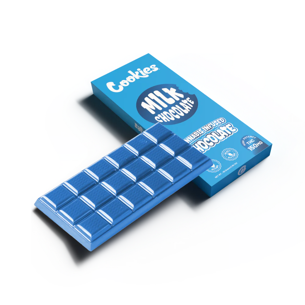 Cookies - Delta 9 Milk Chocolate Bar 150mg - Blue - Mega Vapes Australia Al Fakher Pro Max 12K Battery - Starting From $4.49