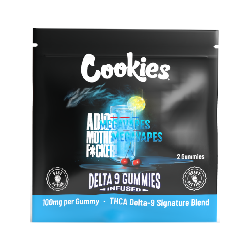 Cookies - THCA Delta 9 Infused Gummy 100mg - Adios MF - Mega Vapes Australia Al Fakher Pro Max 12K Battery - Starting From $4.49