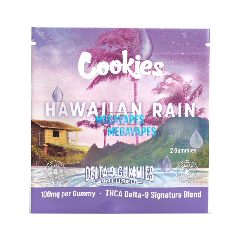 Cookies - THCA Delta 9 Infused Gummy 100mg - Hawaiian Rain - Mega Vapes Australia Al Fakher Pro Max 12K Battery - Starting From $4.49
