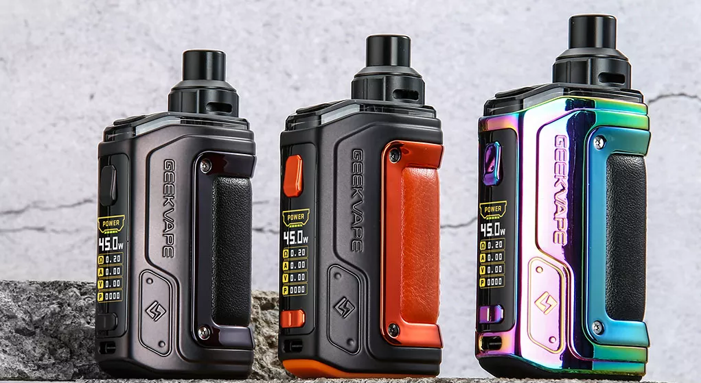 GeekVape H45 (Aegis Hero 2) Kit - Mega Vapes Australia Al Fakher Pro Max 12K Battery - Starting From $4.49