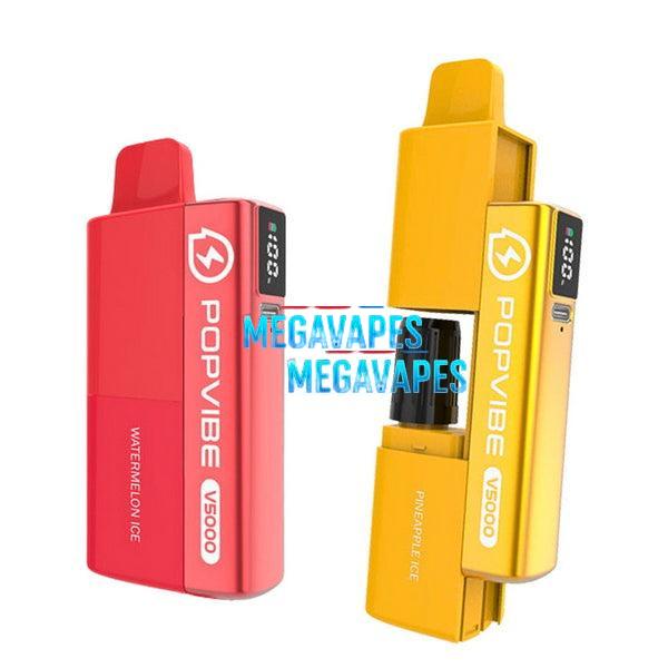 Geekvape Popvibe V5000 Pod Vape Kit - Mega Vapes Australia Al Fakher Pro Max 12K Battery - Starting From $4.49