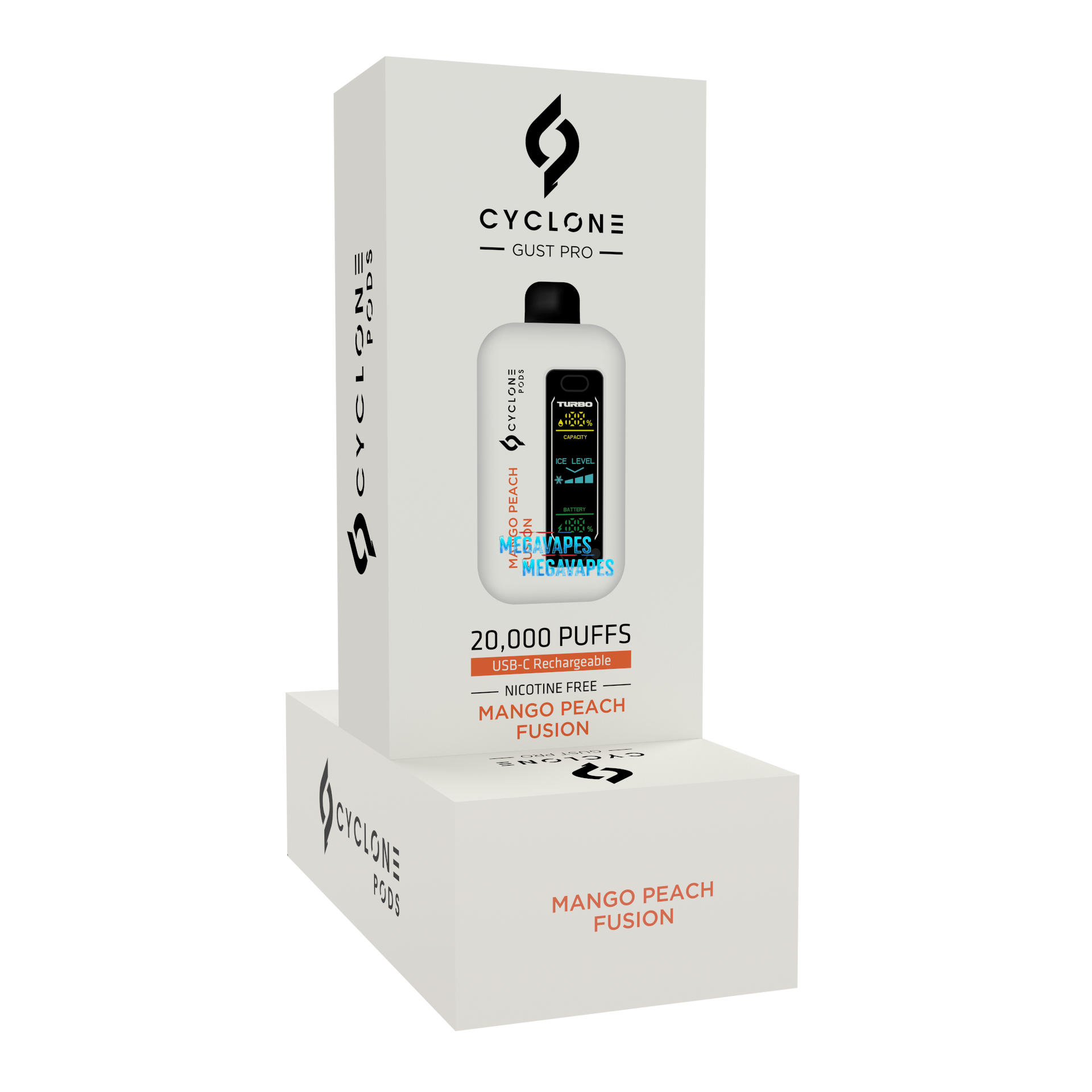 Gust Pro Mango Peach Fusion - Mega Vapes Australia Order Gust Pro Mango Peach Fusion - Mega Vapes Australia Store