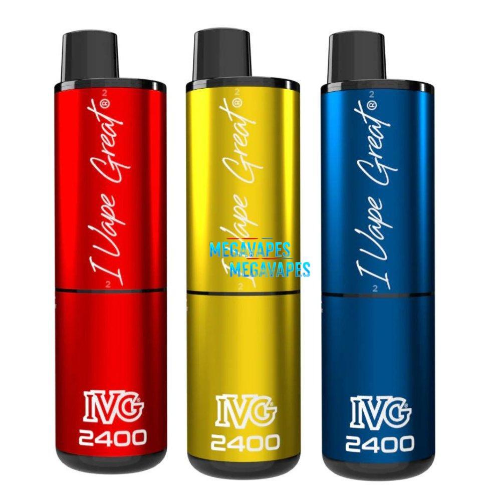 IVG 2400 Prefilled Vape Pod Puff Bar Device Kit - Mega Vapes Australia Al Fakher Pro Max 12K Battery - Starting From $4.49