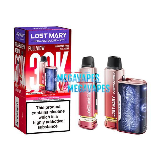 Lost Mary Nera 30K Prefilled Pod Kit - Mega Vapes Australia Al Fakher Pro Max 12K Battery - Starting From $4.49
