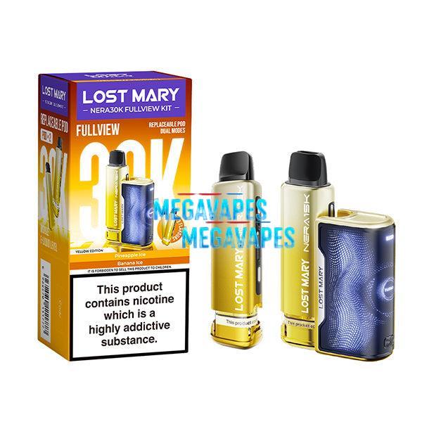 Lost Mary Nera 30K Prefilled Pod Kit - Mega Vapes Australia Al Fakher Pro Max 12K Battery - Starting From $4.49