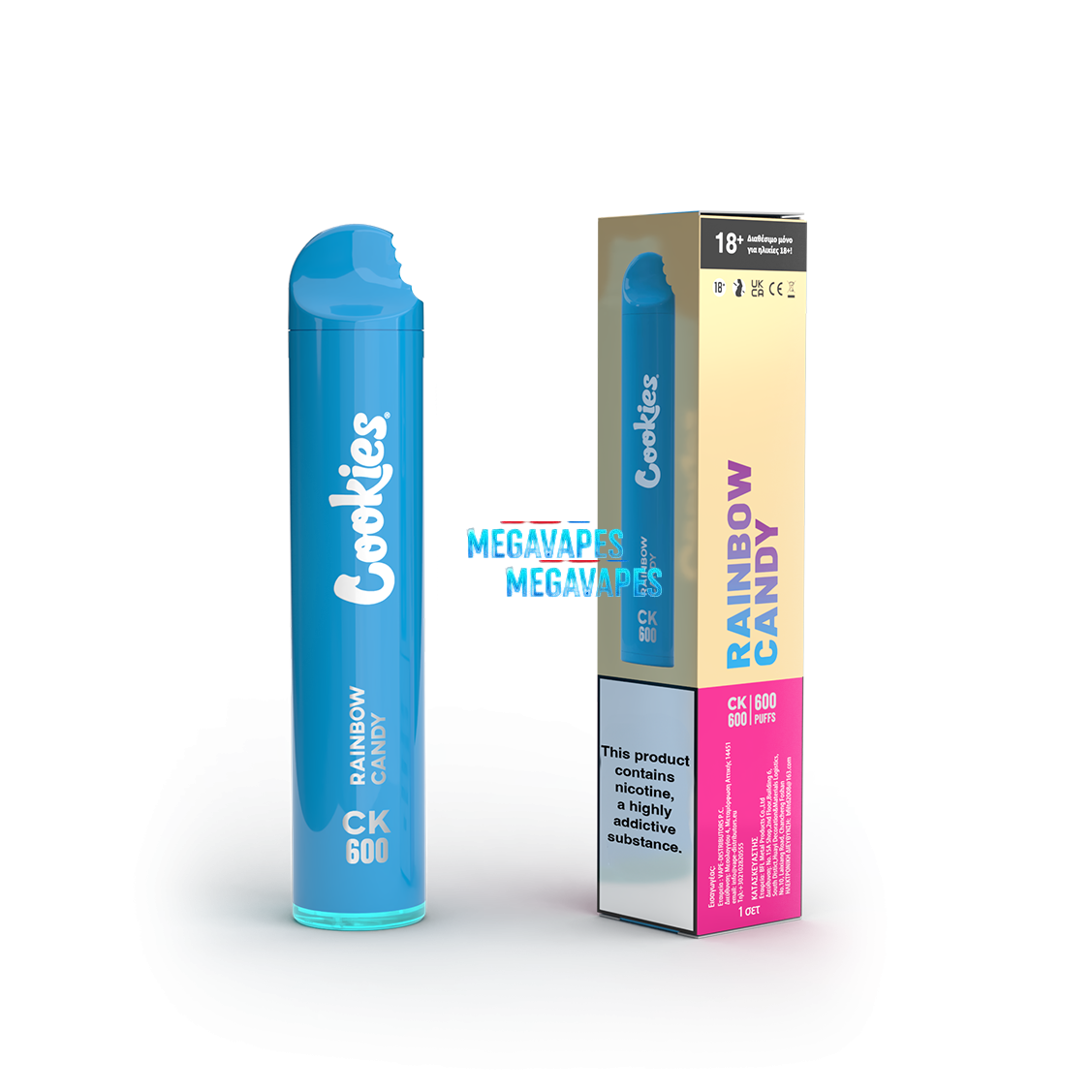 Puff Rainbow Candy - Mega Vapes Australia Al Fakher Pro Max 12K Battery - Starting From $4.49