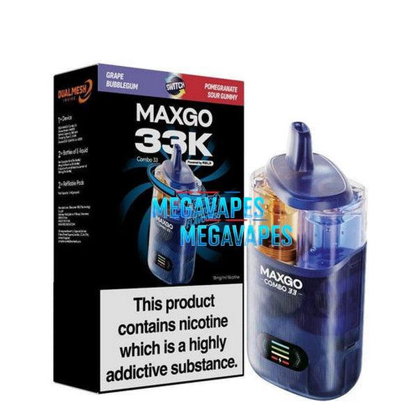 RELX MAXGO Combo 33K Prefilled Pod Kit - Mega Vapes Australia Al Fakher Pro Max 12K Battery - Starting From $4.49