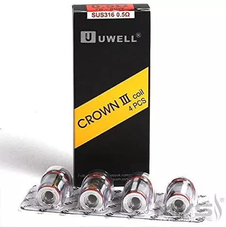 Uwell Crown 3 Replacement Coil 4pcs - Mega Vapes Australia Al Fakher Pro Max 12K Battery - Starting From $4.49