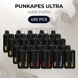 Order 20 PCS – Punkapes Ultra 4000 Puffs - Mega Vapes Australia