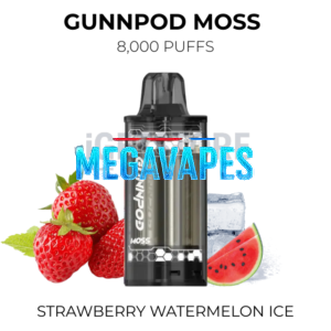GunnPod Moss 8000 Puffs – Strawberry Watermelon Ice