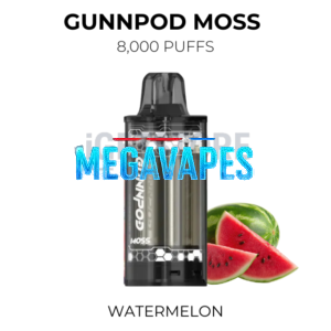 GunnPod Moss 8000 Puffs – Watermelon