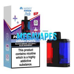Hayati Pro Ultra Plus 25K Prefilled Pods – 20ml Total | 25,000 Puffs | Twist to Switch Flavours | Mega Vapes Australia