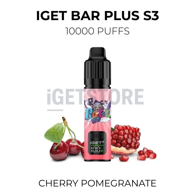iget-bar-plus-s3-10000-puffs-cherry-pomegranatewebp - Mega Vapes Australia
