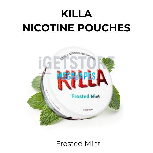 killa-nicotine-pouches-frosted-mintjpg - Mega Vapes Australia