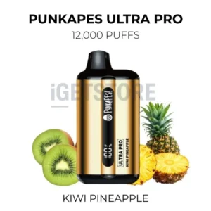 punkapes-ultra-pro-12000-puffs-kiwi-pineapplewebp - Mega Vapes Australia