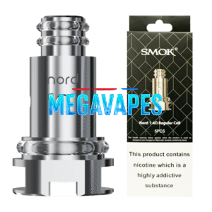 Order Smok Nord Coils (5pk) – 0.6Ω / 0.8Ω / 1.4Ω | MTL & DTL Options | Mega Vapes Australia