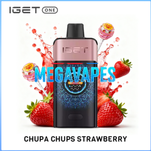 IGET One Chupa Chups Strawberry 12000 puffs